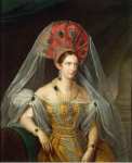 Malyukov A. Portrait of Empress Alexandra Fyodorovna  - Hermitage